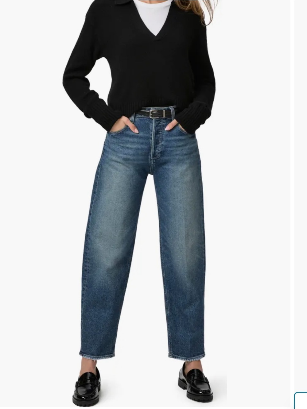 NWOT Paige Alexis Barrel Jeans